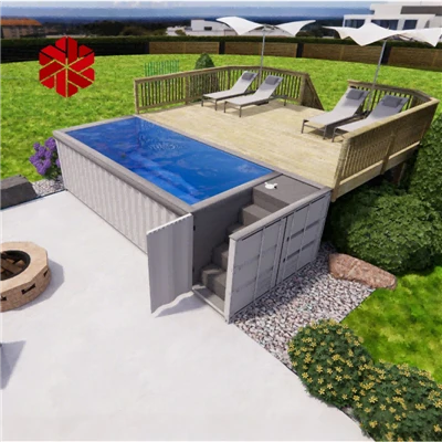 Hộp đựng bể bơi có thể di chuyển 20ft